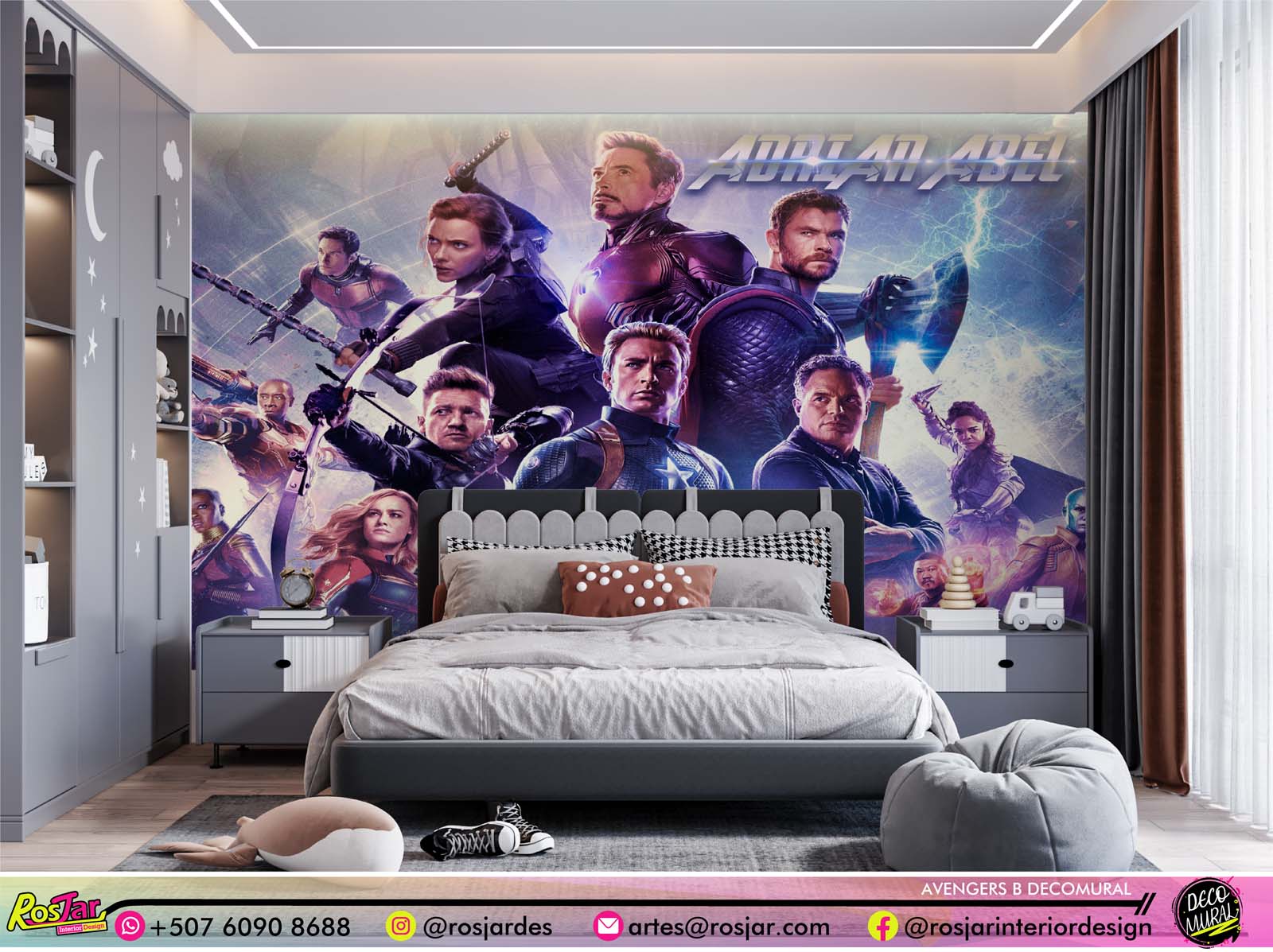 Avengers B Decomural