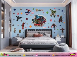 Avengers B Wallcrack