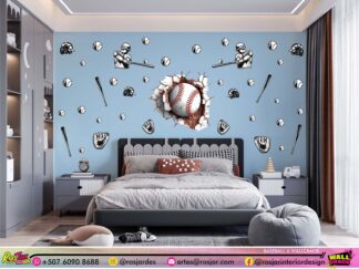 Baseball A Wallcrack
