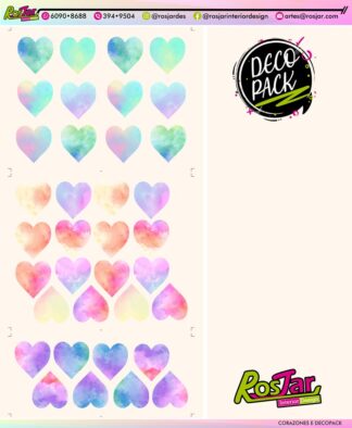Corazones E Decopack