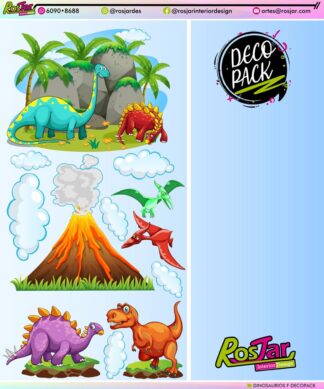 Dinosaurio F Decopack