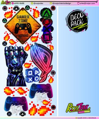 Gamer Zone A Decopack