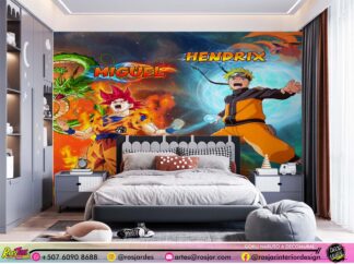 Goku Naruto A Decomural