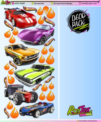 Hot Wheels B Decopack