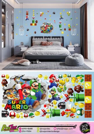 Mario Bros Aa Decopack