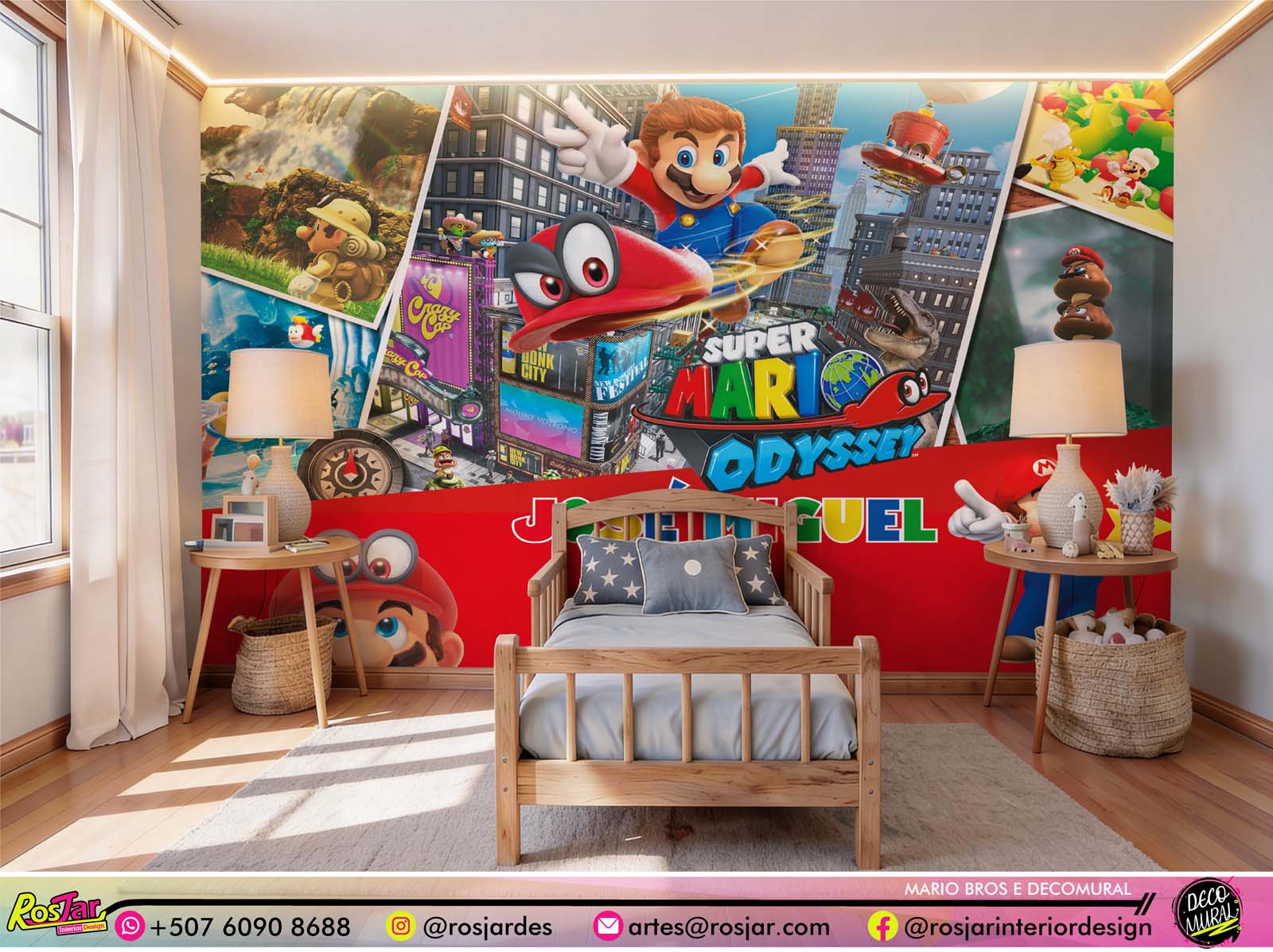 Mario Bros E Decomural