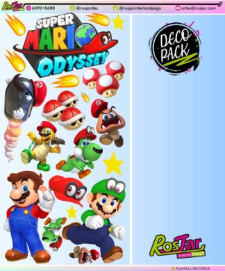 Mario Odissey A Decopack