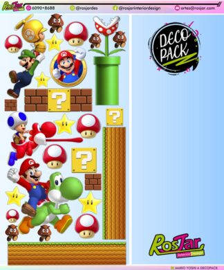 Mario Yoshi A Decopack