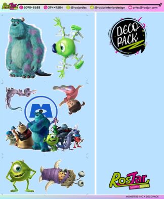 Monster Inc A Decopack