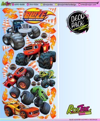 Monster Machine A Decopack