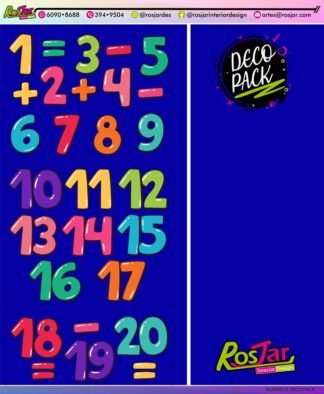 Numeros A Decopack
