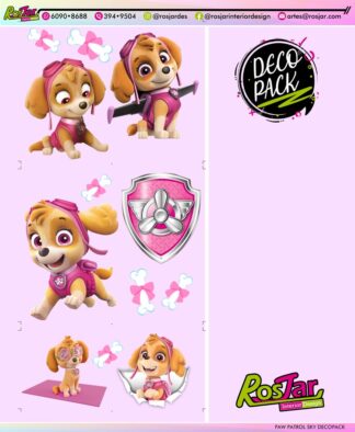 Paw Patrol Sky A Decopack