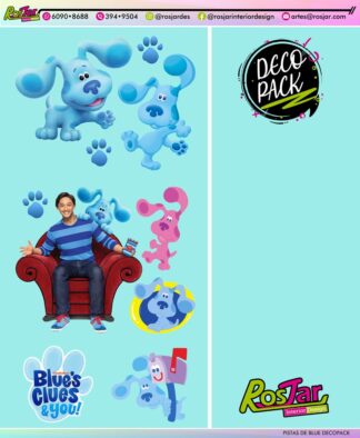 Pistas De Blue A Decopack