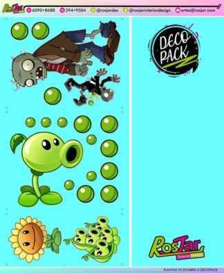 Plantas Vs Zombies A Decopack 01