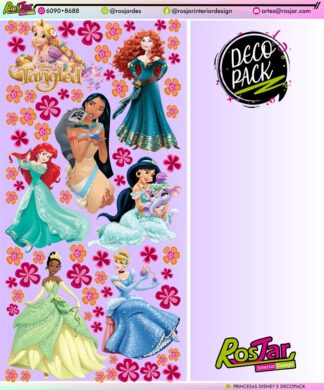 Princesas Disney E Decopack